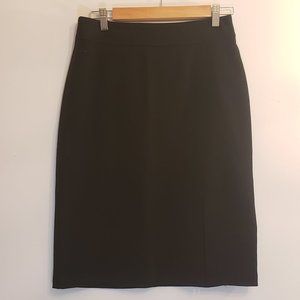 Classic black pencil skirt